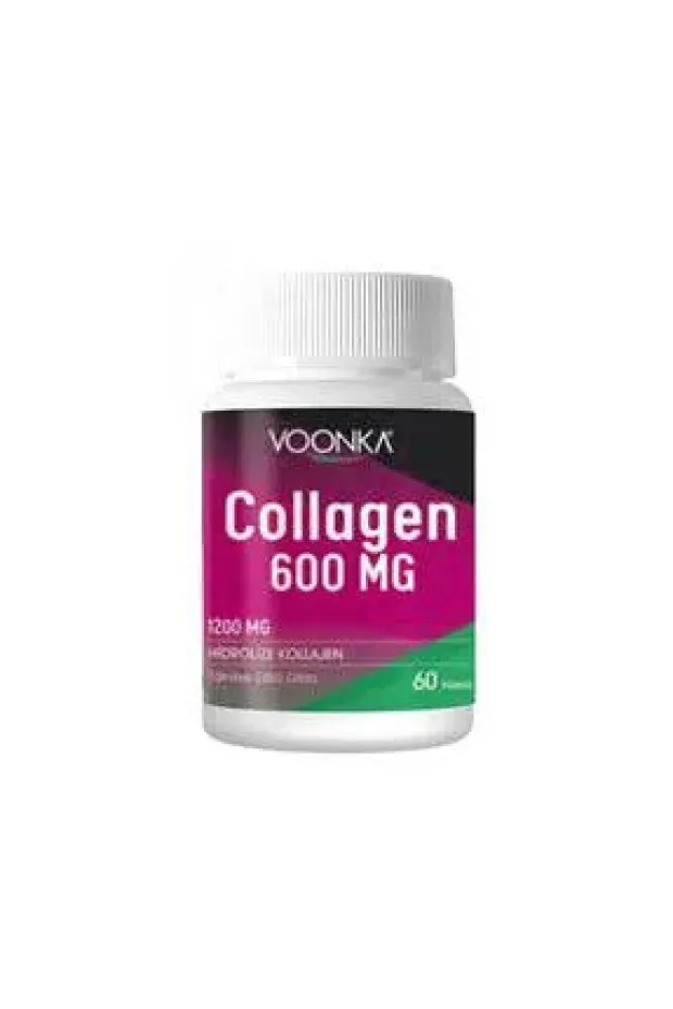 Voonka Collagen 600 Mg Takviye Edici Gıda 62 Kapsül
