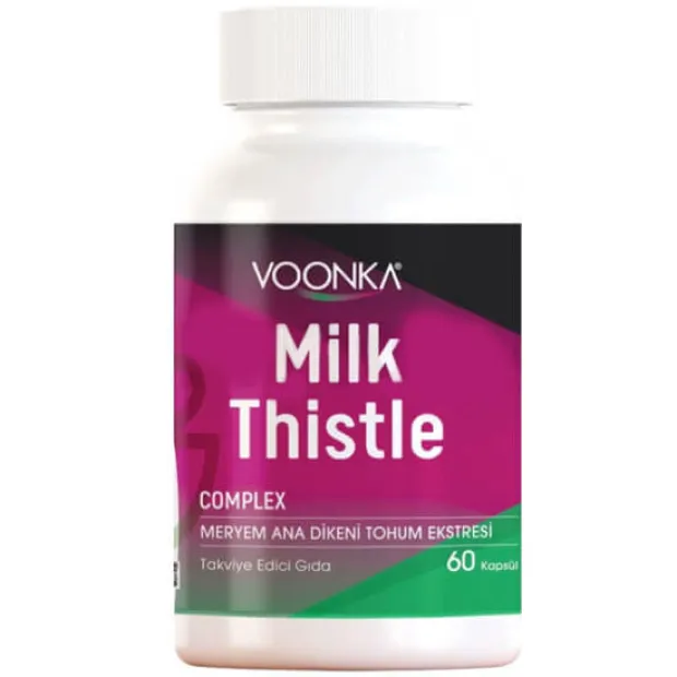 Voonka Milk Thistle Complex 62 Kapsül