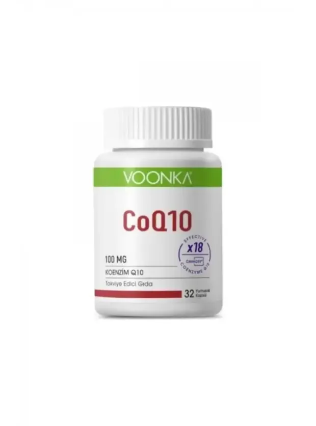 Voonka CoQ10 100mg 30 Kapsül