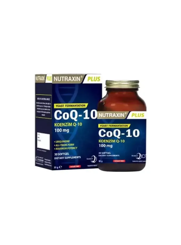 Nutraxin Coq-10 Koenzim Q-10 30 Softgel Kapsül