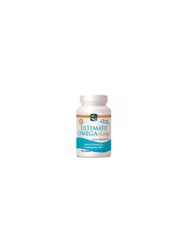 Nordic Naturals Ultimate Omega + CoQ10 60 Soft Gels