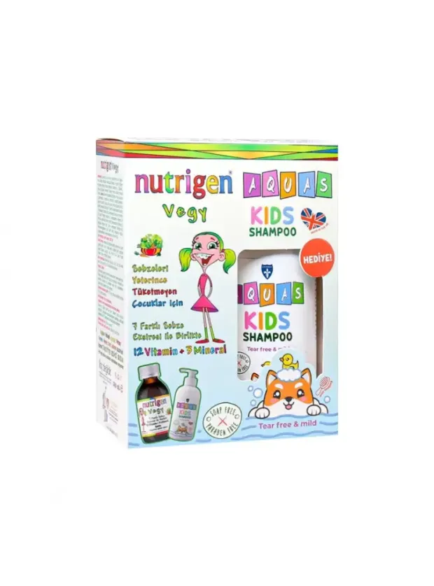Nutrigen Vegy 200 ml - Aquas Kids Şampuan Hediye -