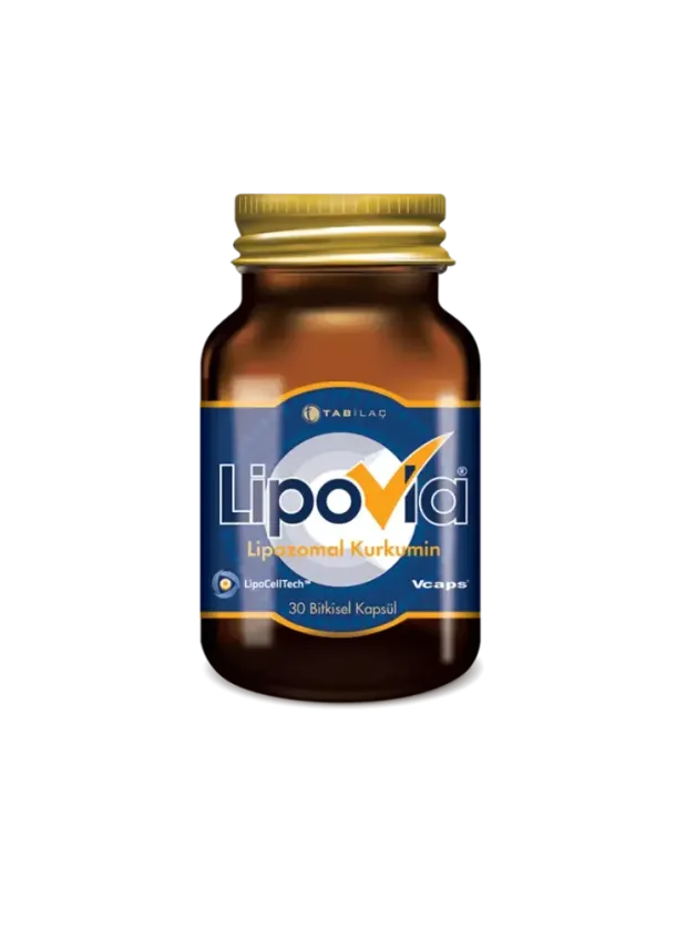 LipoVia Lipozomal Kurkumin 30 Kapsül