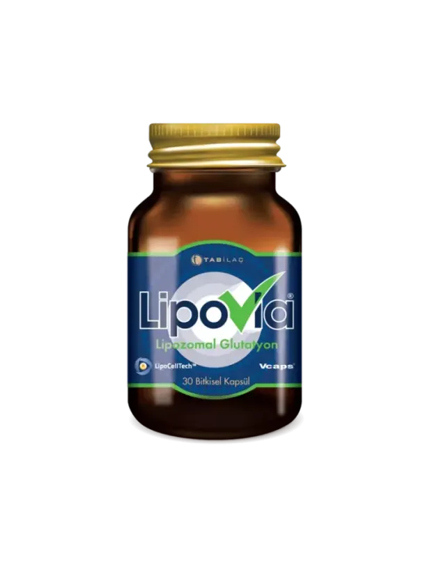 LipoVia Lipozomal Glutatyon 30 Kapsül