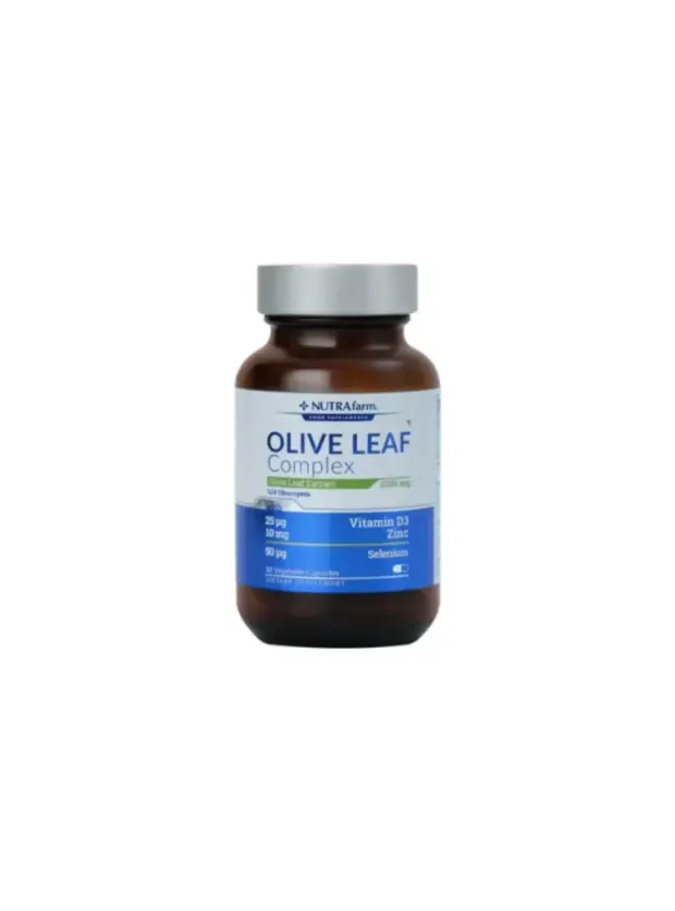 Dermoskin NutraFarm Olive Leaf Complex 1000 mg 60 Kapsül
