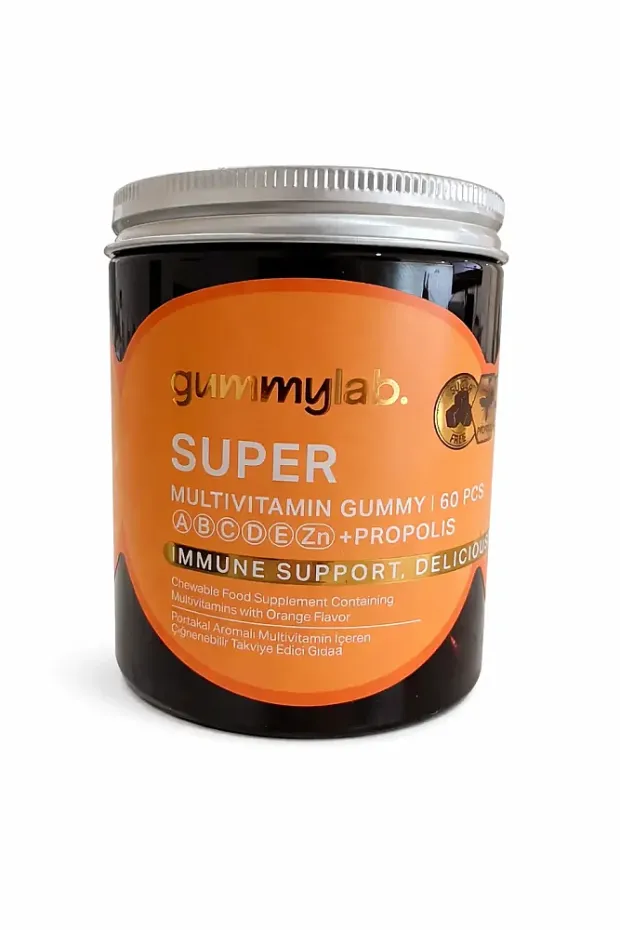 Gummylab. Süper Multivitamin 60 Sakız Tablet