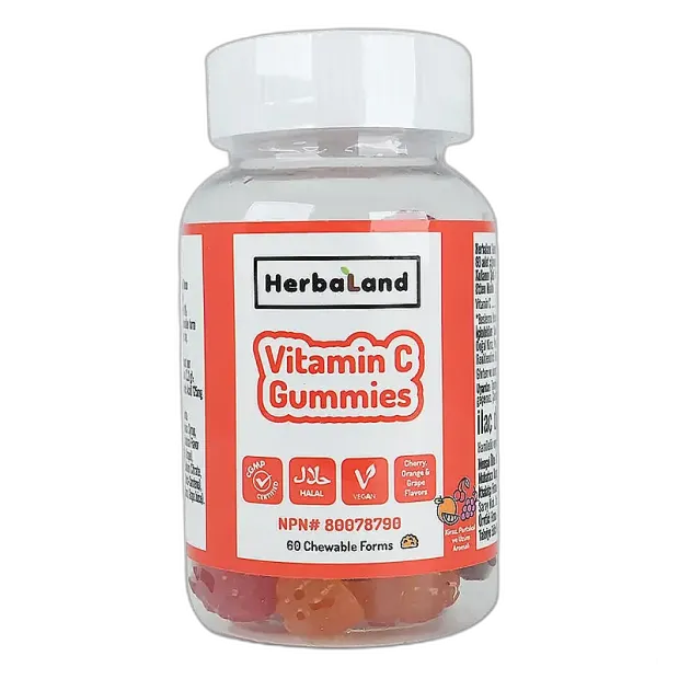 Herbaland Gummies Vitamin C 60'lı Çiğnenebilir Form