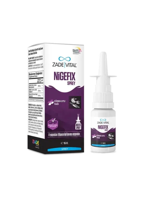 Zade Vital Nigefix Sprey 15 ml