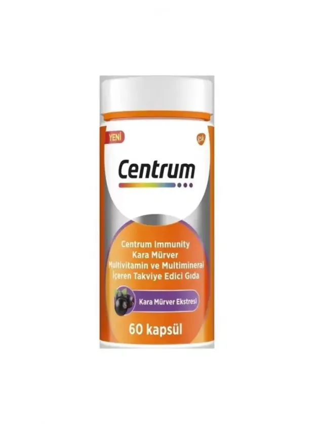 Centrum İmmunity Kara Mürver 60 Kapsül