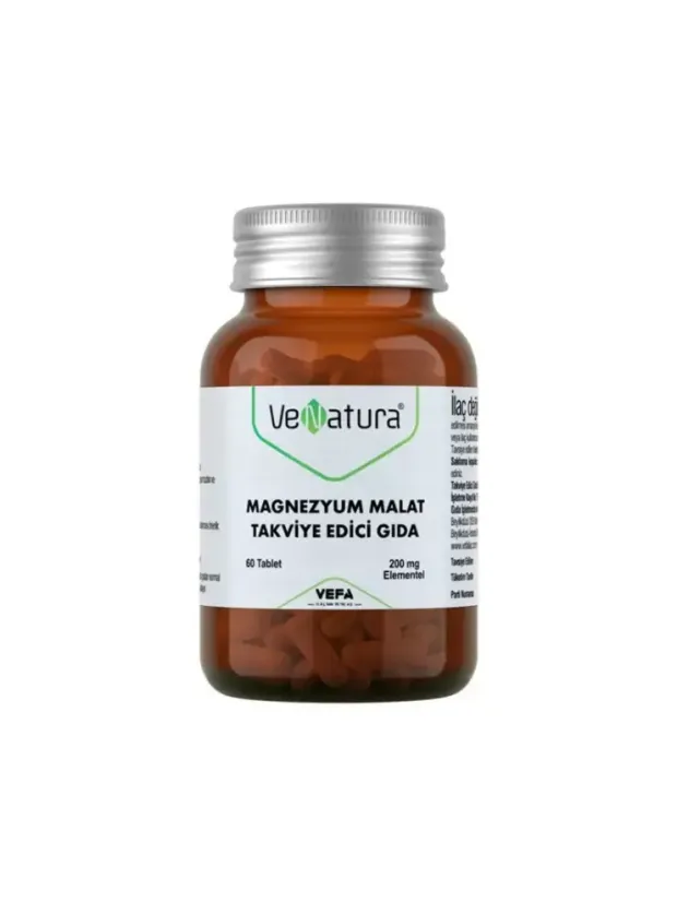 Venatura Magnezyum Malat 60 Tablet