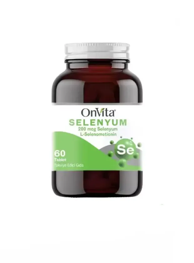 OnVita Selenyum 200mcg 60 Tablet