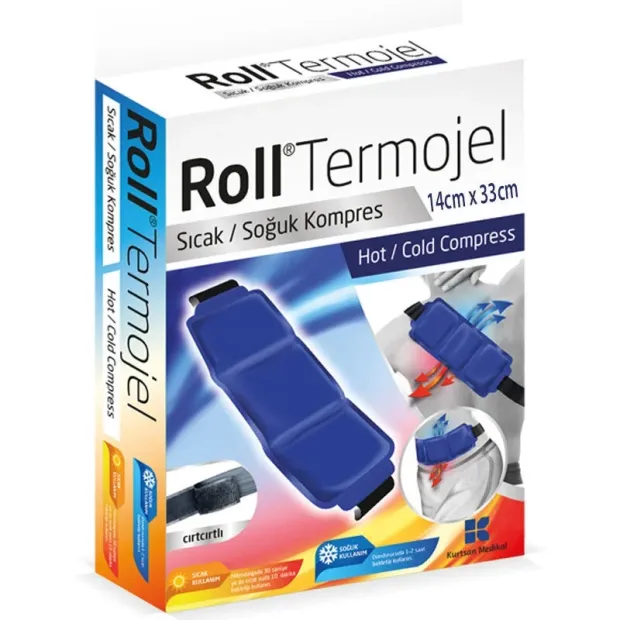 Roll Termojel 14 x 33 cm Bel - Sırt - Karın