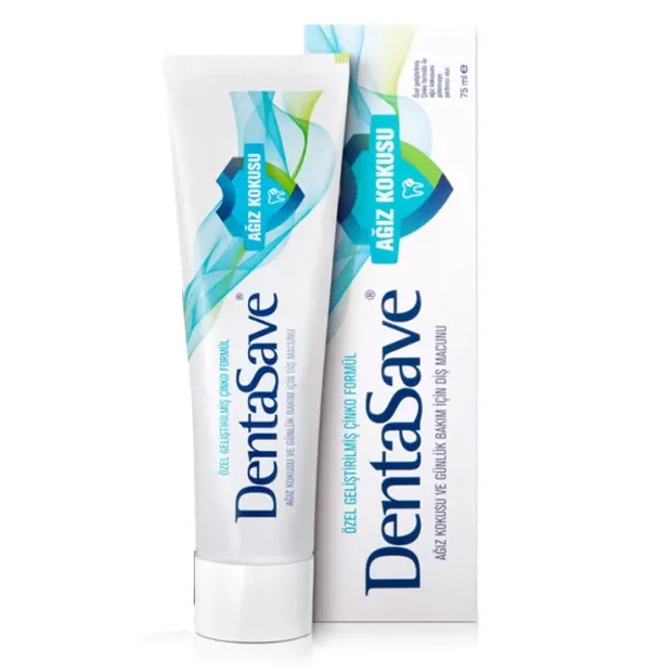 DentaSave Çinko Diş Macunu 75 ml Ağız Kokusu