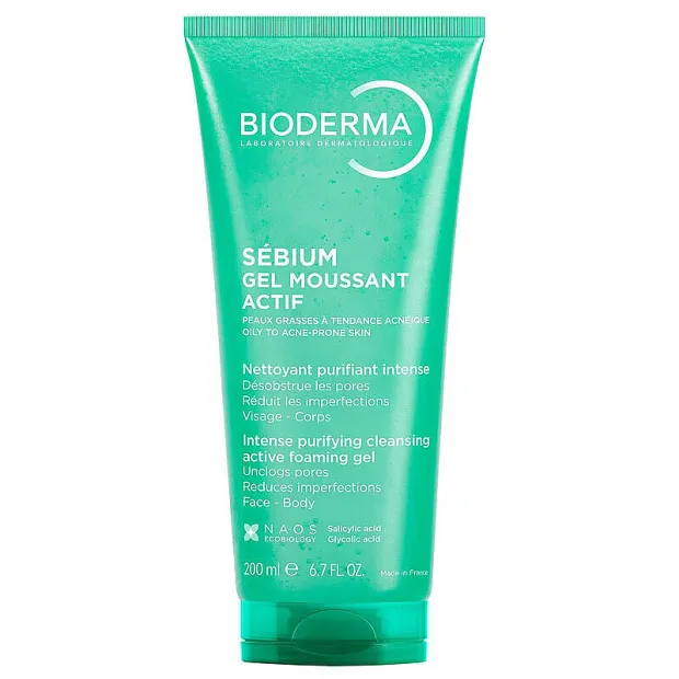 Bioderma Sebium Foaming Gel Active 200 ml