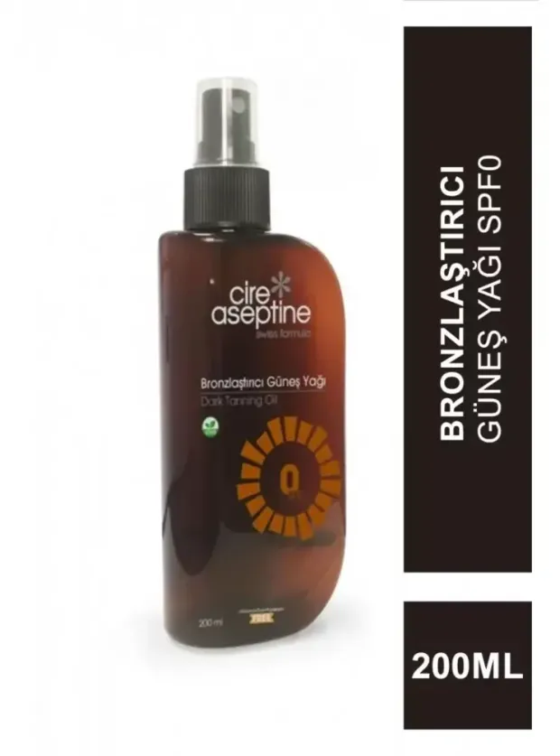 Outlet - Cire Aseptine Bronzlaştırıcı Güneş Yağı Spf0 200 ml