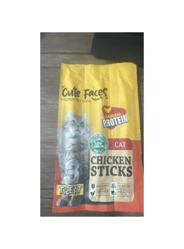 Cute Faces Cat Chicken Stick 3*5 gr