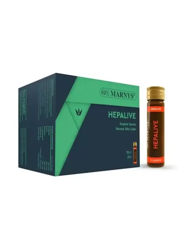 Marnys Hepalive Enginar Özlü 20x10 ml Flakon