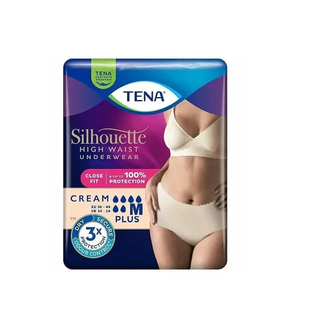 TENA Kadın Yüksek Bel Ten Emici Külot M 9’lu