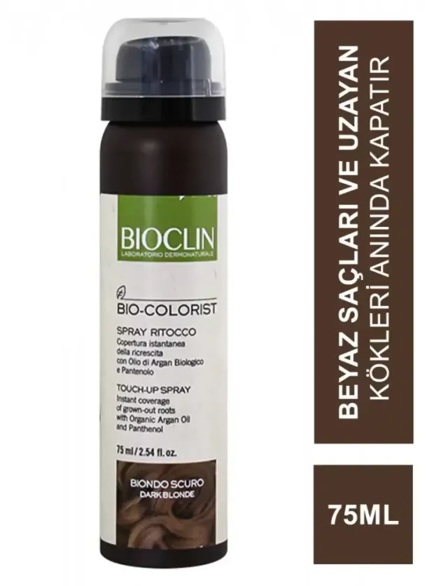 OUTLET - Bioclin Bio Colorist Touch Up Sprey - Dark Blonde - 75 ml