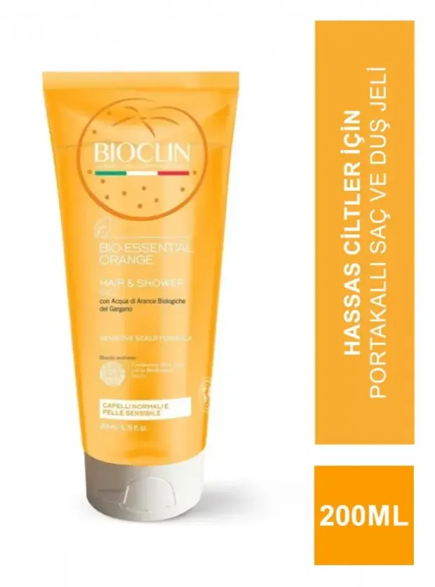 OUTLET - Bioclin Bio Essential Orange Hair&Shower Gel 200 ml