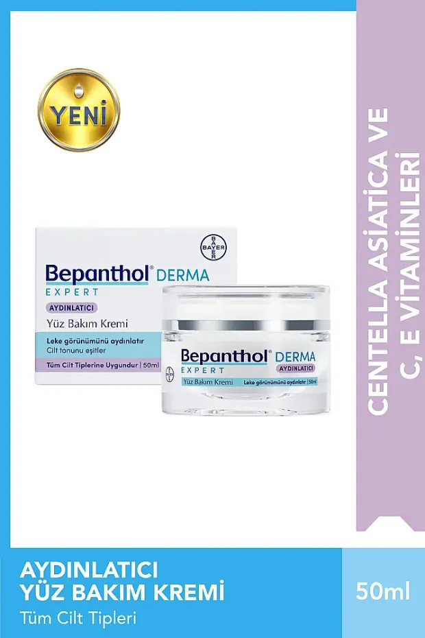Bepanthol Derma Expert Aydınlatıcı Yüz Bakım Kremi 50 ml