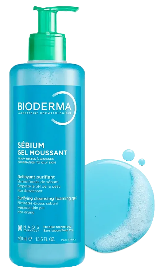 Bioderma Sebium Foaming Cilt Temizleme Jeli 400 ml