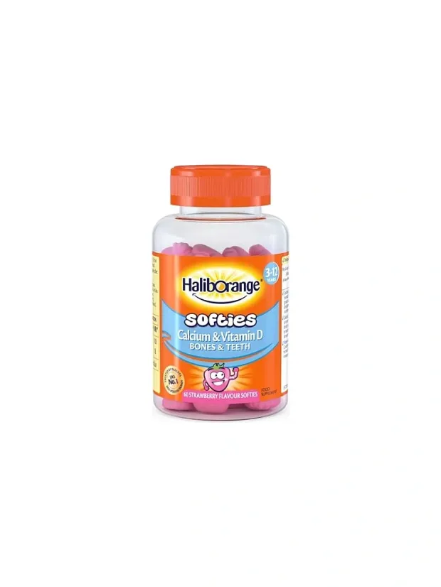 Haliborange Softies Kalsiyum & D Vitamini 60 Çiğneme Tablet