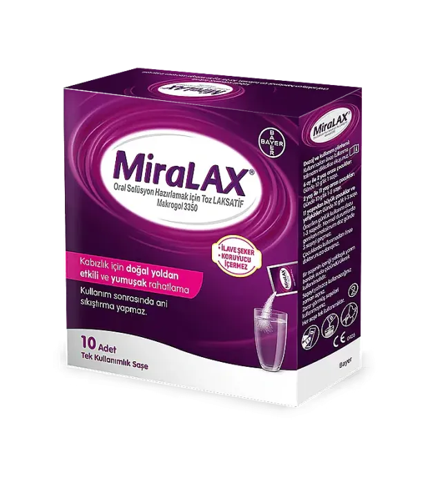 Miralax Oral Solüsyon 10 Saşe