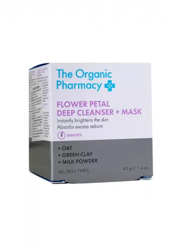 The Organic Pharmacy Flower Petal Deep Cleanser & Mask 40gr
