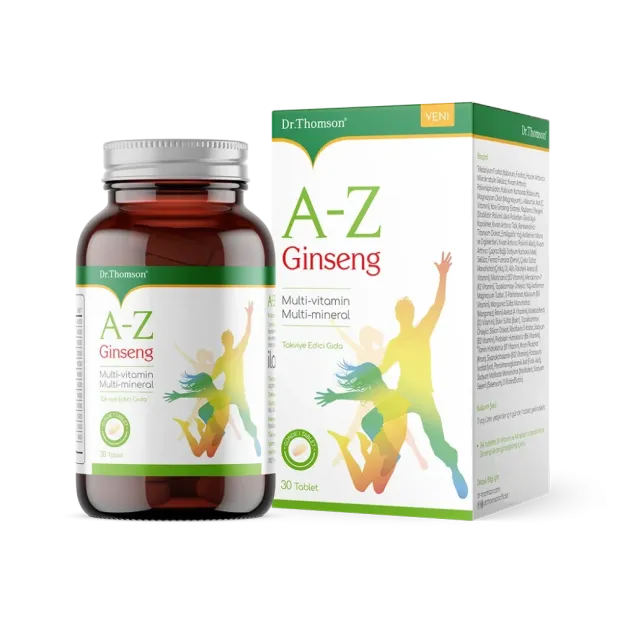 Dr. Thomson A-Z Ginseng Multi-vitamin + Multi-vitamin 30 Tablet