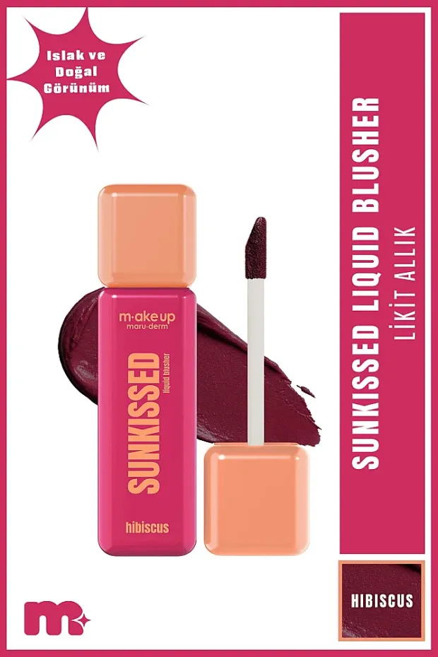 Maruderm Yoğun Pigmentli Likit Allık - Hibiscus
