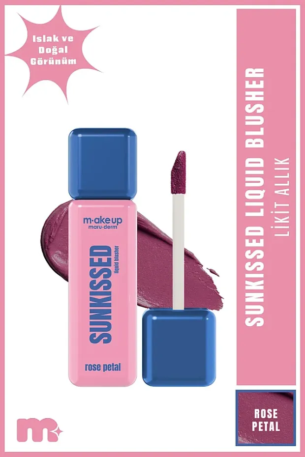 Maruderm Yoğun Pigmentli Likit Allık - Rose Petal
