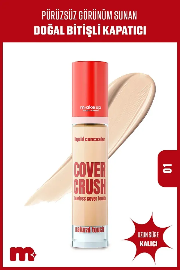 Maruderm Flawless Touch Liquid Concealer No 01 – Doğal Bitişli Sıvı Kapatıcı
