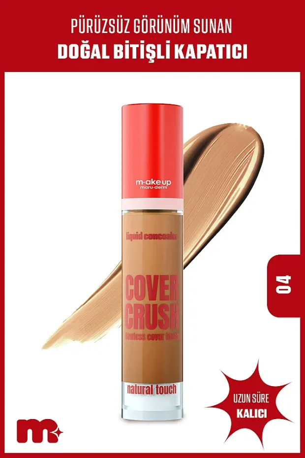 Maruderm Flawless Touch Liquid Concealer No 04 – Doğal Bitişli Sıvı Kapatıcı