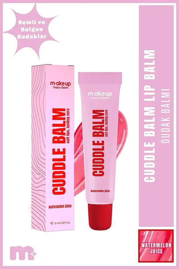 Maruderm Uzun Süre Kalıcı Lip Balm – Nemlendirici Parlatıcı Watermelon Juice 15 ML