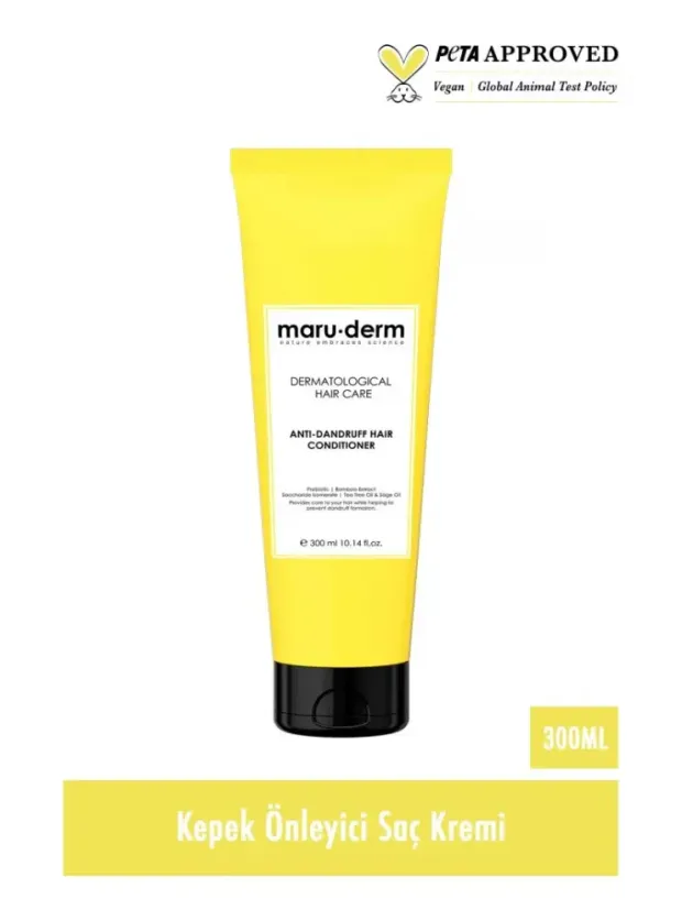 Maruderm Kepeğe Karşı Etkili Saç Kremi 300 ml
