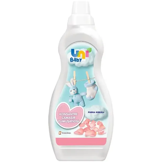 Uni Baby Konsantre Çamaşır Yumuşatıcı - Pudra Kokulu 1200ml