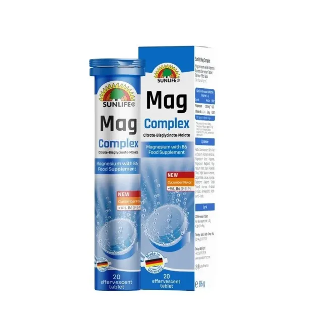 SunLife MAG Complex 20 Efervesan Tablet