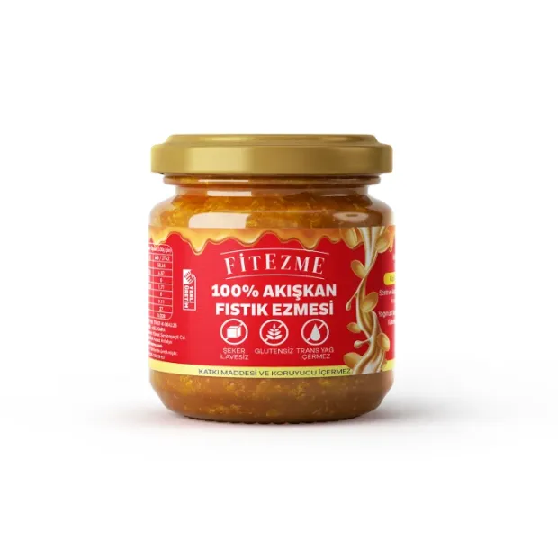 Fitezme 100% Fıstık Ezmesi Akışkan 190 GR