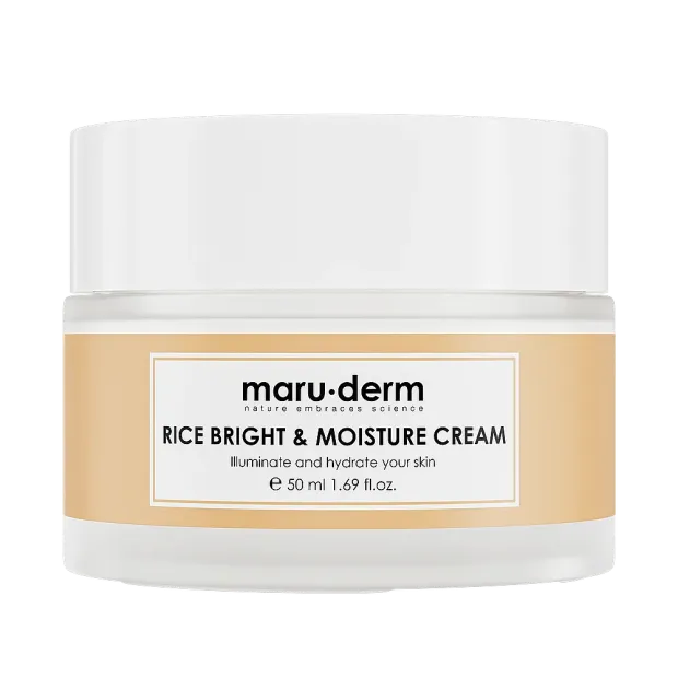 Maruderm Rice Bright & Moisture Pirinç Özlü Aydınlatıcı & Nemlendirici Krem 50 ml