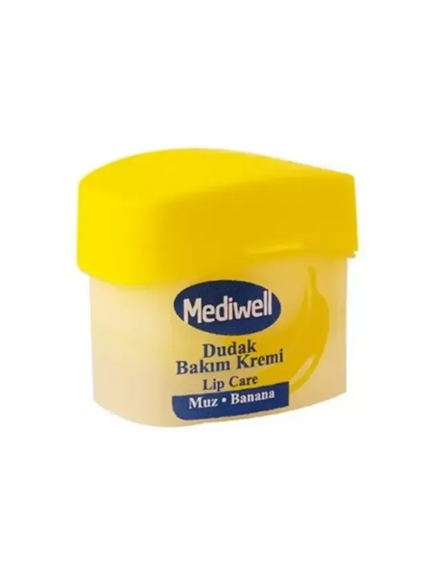 OUTLET - Mediwell Dudak Bakım Kremi - Muz 5ml