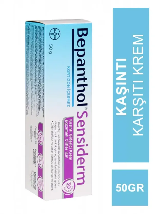 Bepanthol Sensiderm Krem 50 gr - Kaşıntı İçin Krem