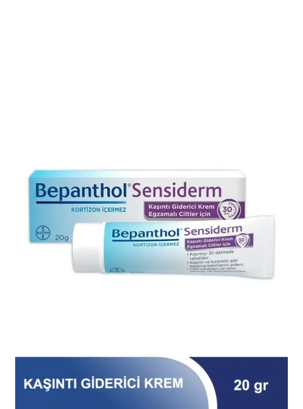 Bepanthol Sensiderm Krem 20 gr - Kaşıntı İçin Krem