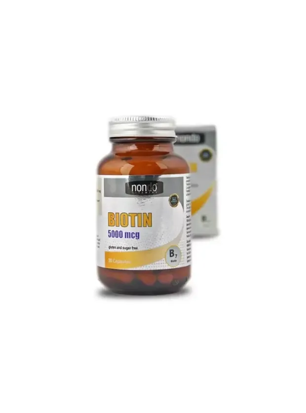 Nondo Biotin 5000mcg 30 Kapsül