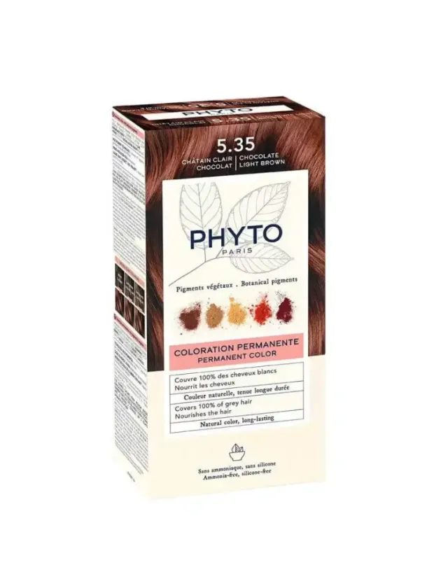 Phyto Color Bitkisel Saç Boyası 5.35 - Açık Kestane Dore Akaju