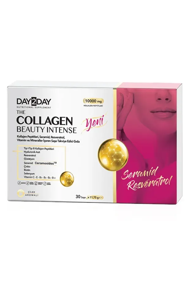 Day2Day The Collagen Beauty Intense Çilek Aromalı 30 Saşe