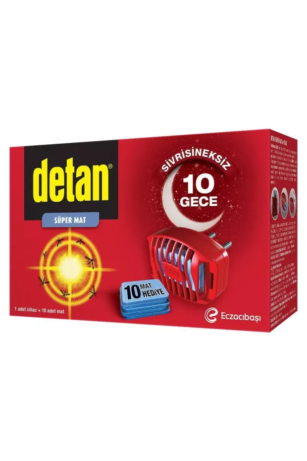 Detan Süper Mat Cihaz + 10lu Yedek