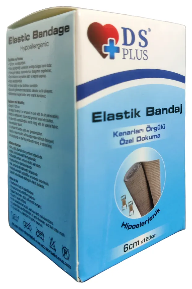 DS Plus Elastik Bandaj 6x120 cm