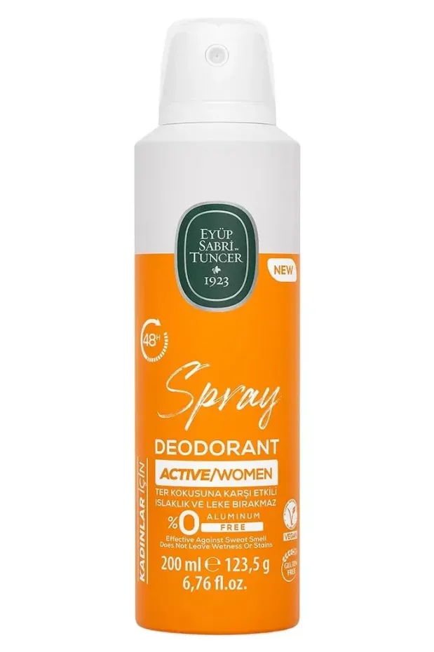 Eyüp Sabri Tuncer Active Women - Kadın Spray Deodorant 200ml