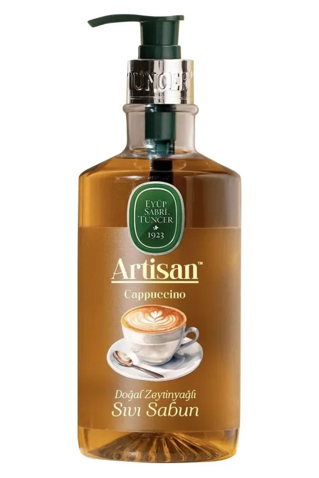 Eyüp Sabri Tuncer Artisan Doğal Zeytinyağlı Sıvı Sabun Cappucino 600 ml